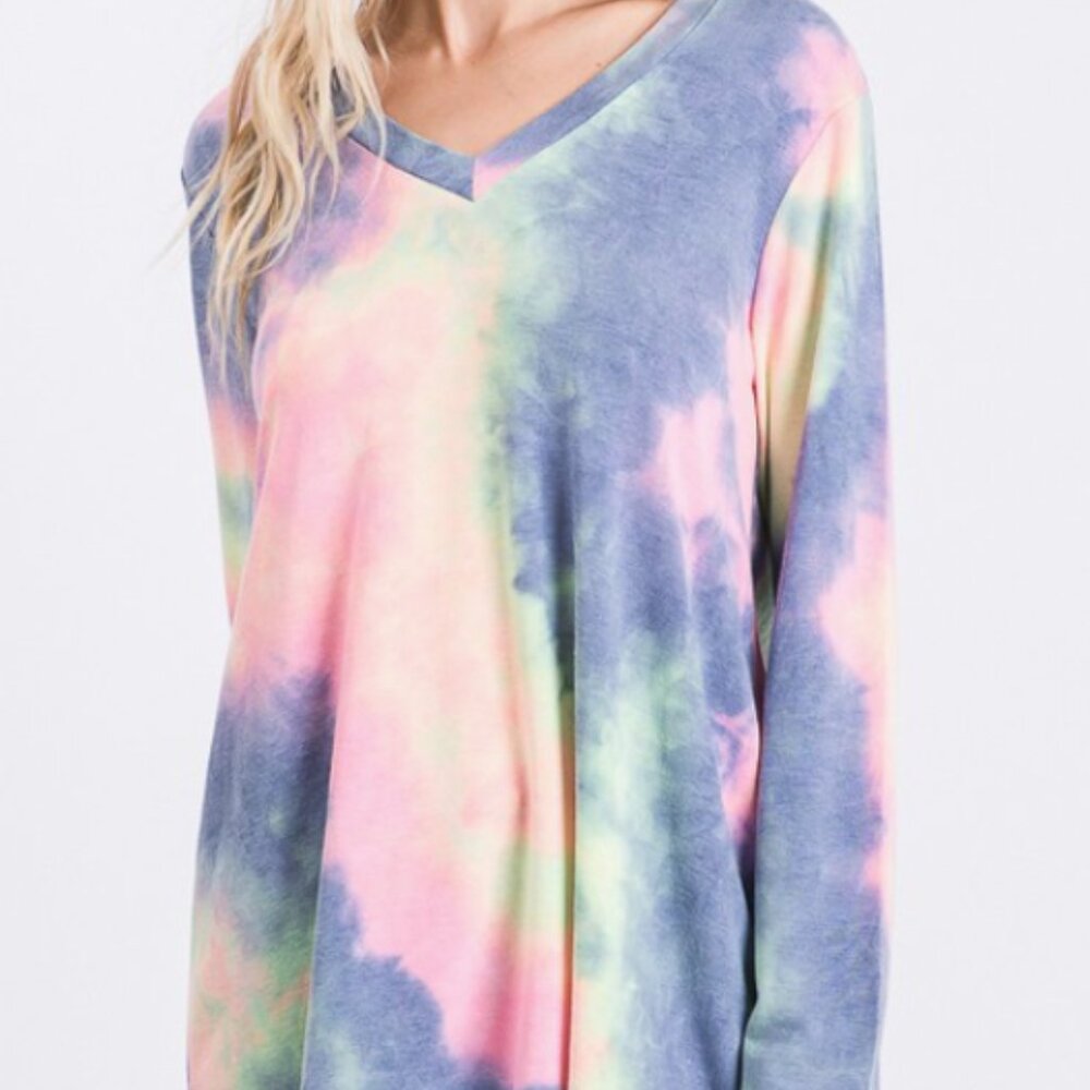 Heimish Tie Dye Print Top - Picture 5 of 5